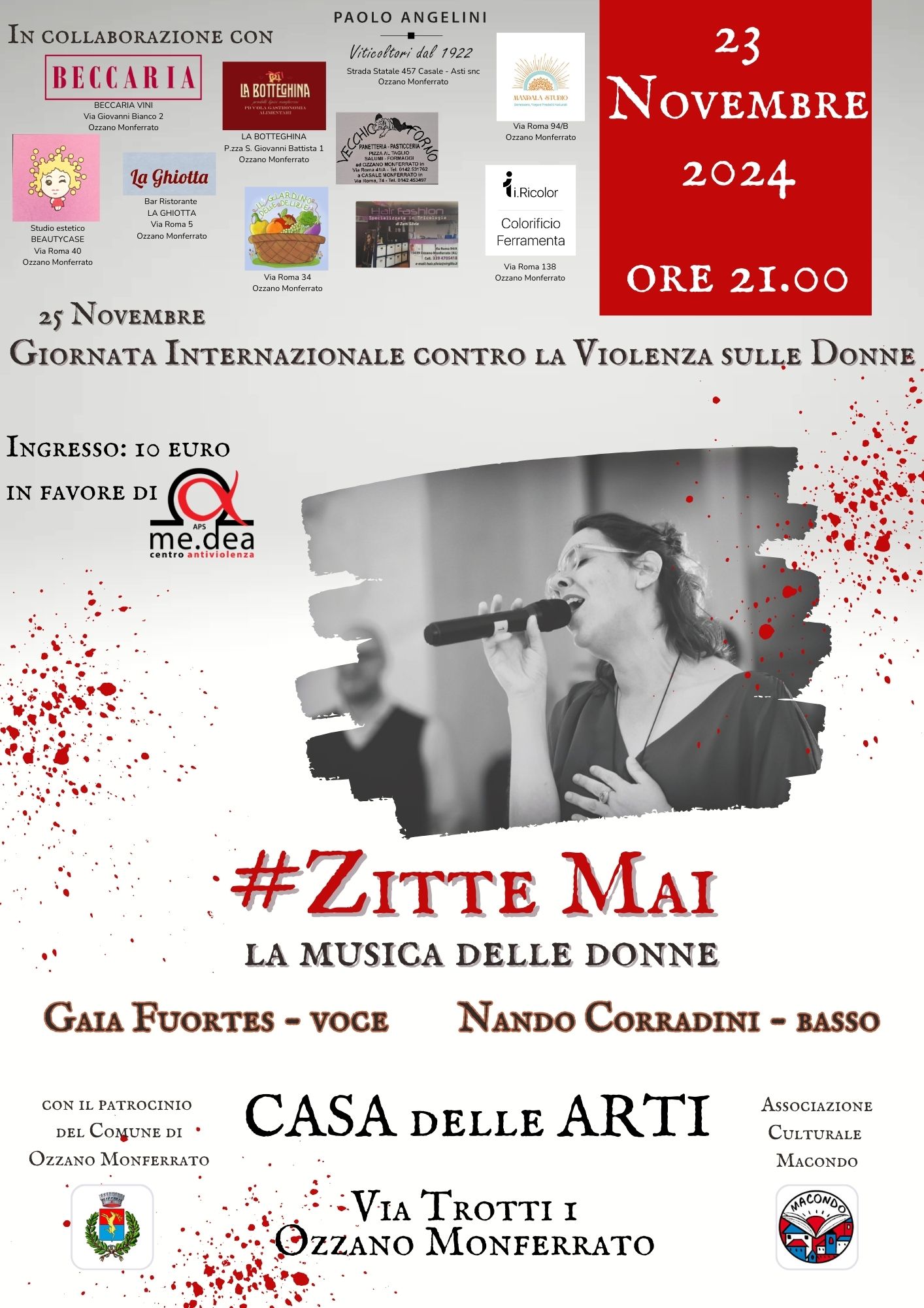 Zitte Mai - LA MUSICA DELLE DONNE