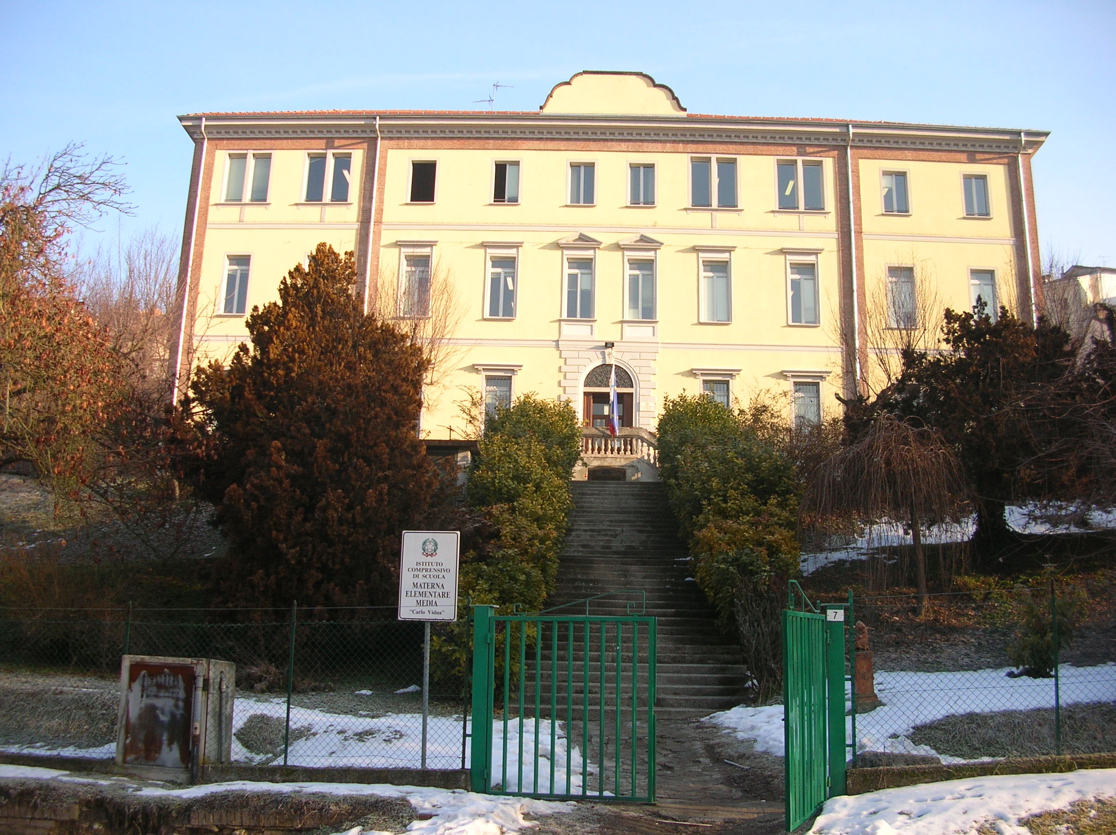 2^ piano adeguamento antincendio scuole primaria e secondaria di primo grado c. vidua