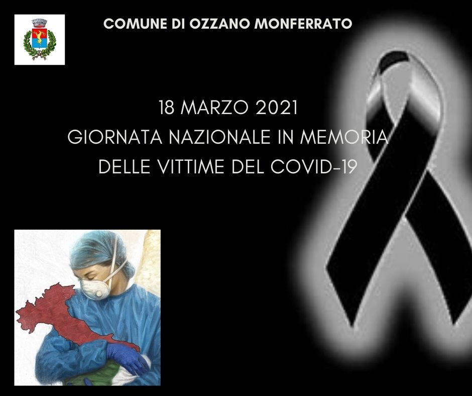 18 marzo 2021 - GIORNATA NAZIONALE IN MEMORIA DELLE VITTIME DEL COVID- 19