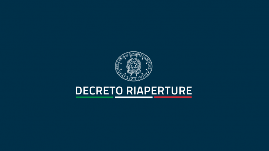 Emergenza covid - Decreto riaperture 